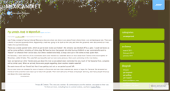 Desktop Screenshot of mexicandiet.wordpress.com
