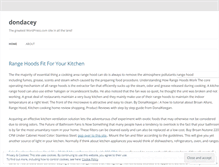 Tablet Screenshot of dondacey.wordpress.com