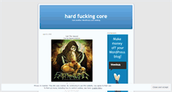 Desktop Screenshot of fuckinghardcorexxxv2.wordpress.com