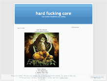 Tablet Screenshot of fuckinghardcorexxxv2.wordpress.com