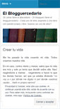Mobile Screenshot of blogguercedario.wordpress.com