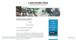 Desktop Screenshot of lupieucimatta.wordpress.com