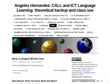 Tablet Screenshot of angeleshernandez.wordpress.com