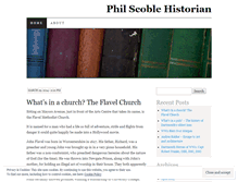 Tablet Screenshot of philscoblehistorian.wordpress.com