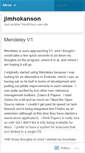 Mobile Screenshot of jimhokanson.wordpress.com