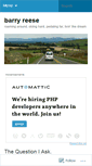 Mobile Screenshot of barryreese.wordpress.com