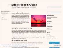 Tablet Screenshot of eddieplace.wordpress.com