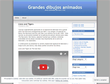 Tablet Screenshot of grandesdibujosanimadosdetodoslostiempos.wordpress.com