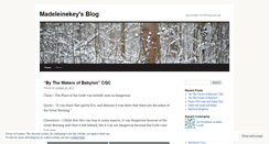 Desktop Screenshot of madeleinekey.wordpress.com