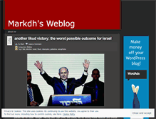 Tablet Screenshot of markdh.wordpress.com