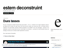 Tablet Screenshot of estemdeconstruint.wordpress.com