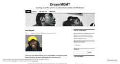 Desktop Screenshot of dreammgmt.wordpress.com