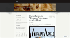 Desktop Screenshot of buscandomiuniverso.wordpress.com