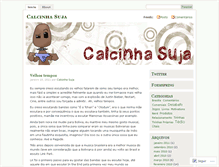 Tablet Screenshot of calcinhasuja.wordpress.com