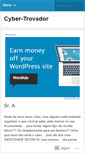 Mobile Screenshot of cybertrovador.wordpress.com