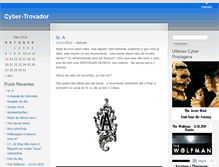 Tablet Screenshot of cybertrovador.wordpress.com