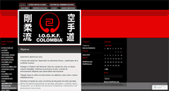 Desktop Screenshot of iogkfcolombia.wordpress.com