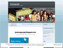 Tablet Screenshot of junioregeorgia.wordpress.com