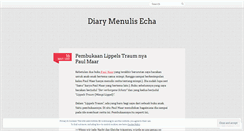 Desktop Screenshot of diarymenulis.wordpress.com