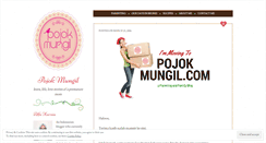 Desktop Screenshot of pojokmungil.wordpress.com