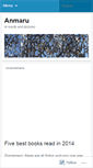 Mobile Screenshot of anmaru.wordpress.com
