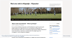 Desktop Screenshot of klapwijkveld.wordpress.com