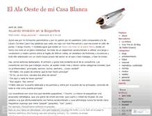 Tablet Screenshot of elalaoeste.wordpress.com