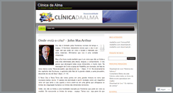 Desktop Screenshot of clinicadaalma.wordpress.com