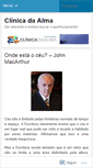 Mobile Screenshot of clinicadaalma.wordpress.com