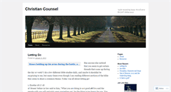 Desktop Screenshot of christiancounsel.wordpress.com