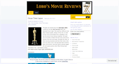 Desktop Screenshot of lobosmoviereviews.wordpress.com