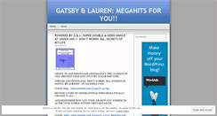 Desktop Screenshot of megahit.wordpress.com