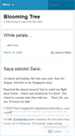Mobile Screenshot of bloomingtree.wordpress.com