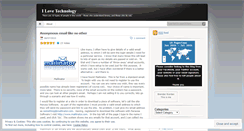 Desktop Screenshot of loveoftechnology.wordpress.com