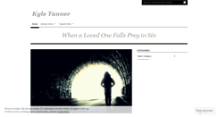 Desktop Screenshot of kyletanner.wordpress.com