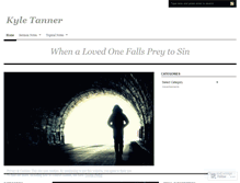 Tablet Screenshot of kyletanner.wordpress.com