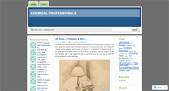 Desktop Screenshot of chemicalprofs.wordpress.com