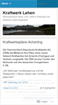 Mobile Screenshot of kraftwerklehen.wordpress.com