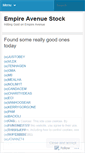 Mobile Screenshot of empireavenuestock.wordpress.com