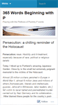 Mobile Screenshot of 365pwords.wordpress.com