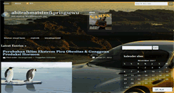 Desktop Screenshot of abitrahmatstmikpringsewu.wordpress.com