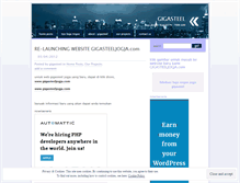 Tablet Screenshot of gigasteeljogja.wordpress.com