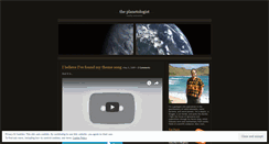 Desktop Screenshot of planetologist.wordpress.com