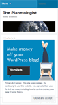 Mobile Screenshot of planetologist.wordpress.com