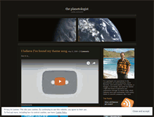 Tablet Screenshot of planetologist.wordpress.com