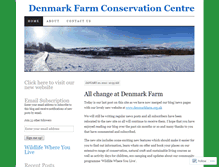 Tablet Screenshot of denmarkfarm.wordpress.com