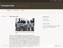 Tablet Screenshot of franquiahope.wordpress.com