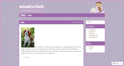 Desktop Screenshot of annaleeclark.wordpress.com