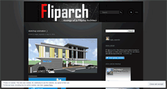 Desktop Screenshot of fliparch.wordpress.com
