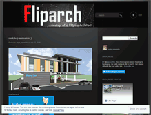 Tablet Screenshot of fliparch.wordpress.com